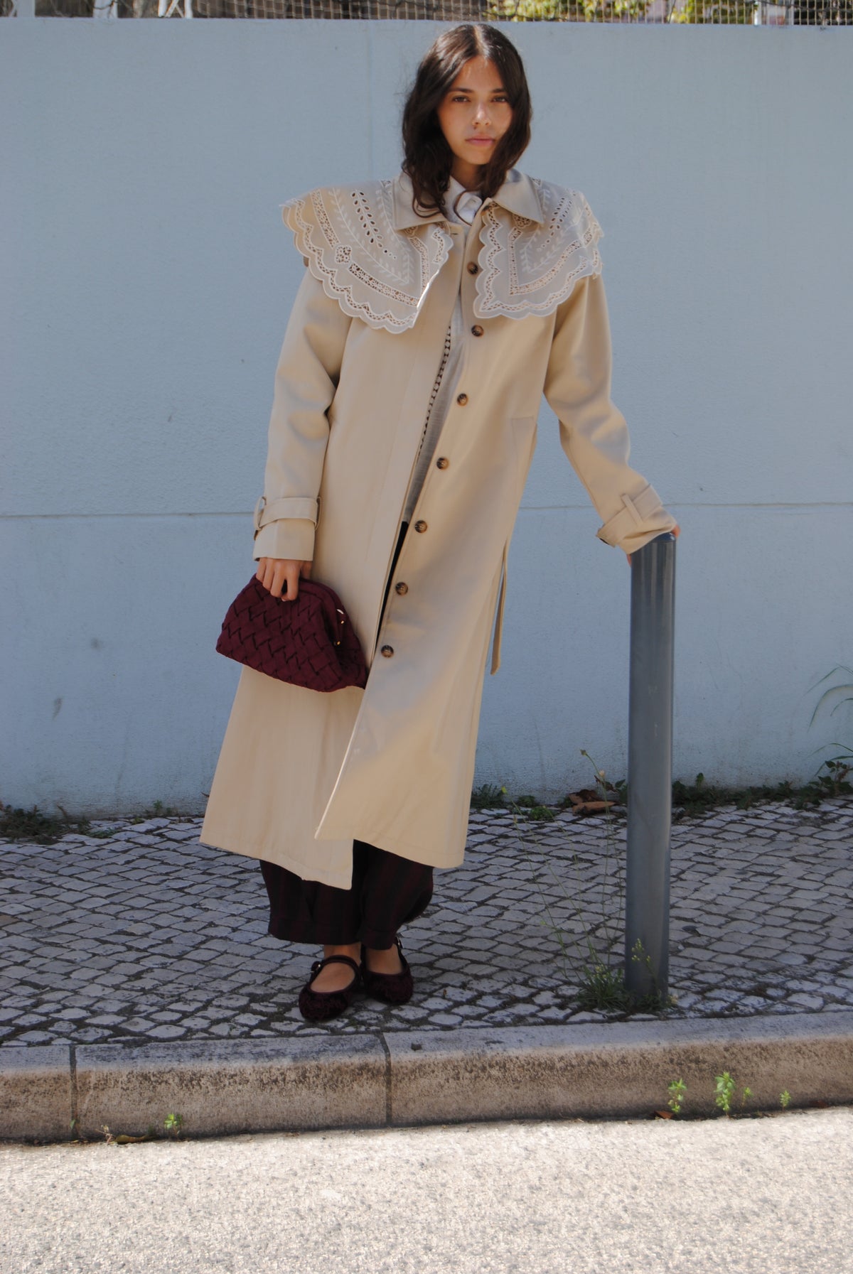 Gabardine Hortência